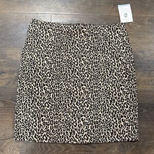 Jacklyn Smith Cheetah Print Skirt